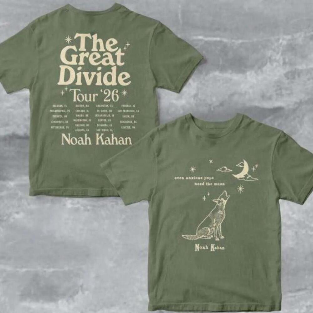 Gildan Men Black T-Shirt, Even Anxious People Need The Moon Tour 2026